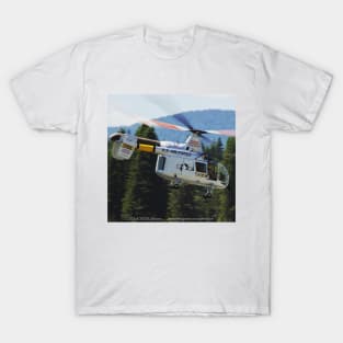 Kaman HH-43 Huskie Rescue & Firefighting Helicopter T-Shirt